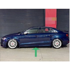 Resim Audi A3 Sedan Aero Marşpiyel Takımı -- Plastik 