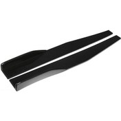 Resim Ulzyvf Evrensel Araç Görsel Yükseltme Seti - 2 Adet Abs Yan Etek + Aksesuarlar 