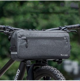 Resim West Biking Yp0707301 Bisiklet Ön Gidon Çantası 