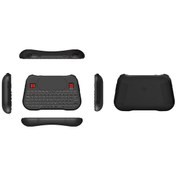 Resim Geeroyoo T18+ Kablosuz Klavye Ve Dokunmatik Pedli Tv Kumandası - Android Tv, Pc Ve Laptop İçin 