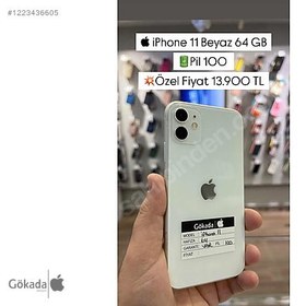 Resim Apple iPhone 11 İkinci El TR | 64 GB | Beyaz 