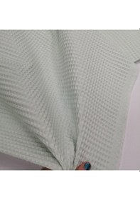 Resim Waffle Pike Bornozluk Kumaş 100% Pamuk W-16 Yeşil 