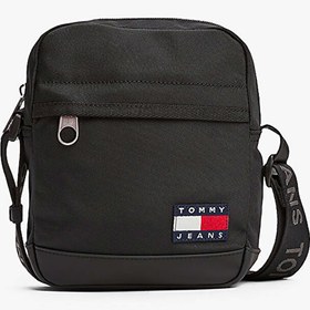 Resim Tommy Hilfiger Erkek Siyah Omuz Çantası (AM0AM13389-BDS) 