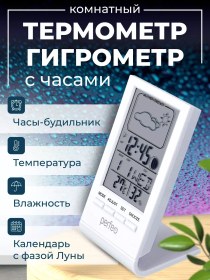 Resim Perfeo Çift Etkili Dijital Oda Termometresi Ve Higrometre 68543130 