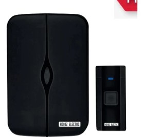 Resim Horoz Nero-D 4,5VDC Full Siyah Kablosuz Kapı Zili 