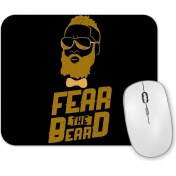 Resim Baskı Dükkanı James Harden Fear The Beard Mouse Pad 