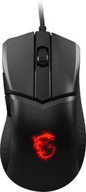 Resim MSI GG CLUTCH GM31 LIGHTWEIGHT GAMING MOUSE 12000 DPI OPTIK SENSOR RGB LED OYUNCU FARESI 