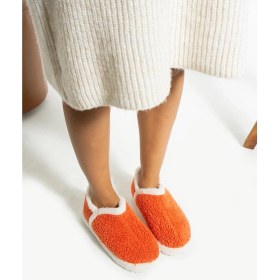 Resim Trios Shoes Kadın Kürklü Kaymaz Taban Peluş Ev Botu Panduf TS1152 