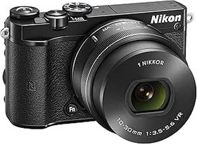 Resim NIKON 1J5+10-30 PD ZOOM LENS KIT SIYAH AYNASIZ DSLR FOTO MAKINA 