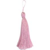 Resim Püskül Tekli 5 cm 1 Adet Pembe 