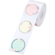 Resim Springsun Niimbot D101 Etiket Yazıcısı İçin Su Geçirmez 25x25mm Termal Etiket Kağıdı, 230 Yaprak/rulo, Ev Ve İş Organizasyonu 