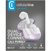 Resim Cellular Line CELLULARLINE Pure 4 Mikrofonlu ENC Özellikli TWS Kulaklık Pembe 