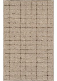 Resim Kaşmir Halı Carre Paspas Bej 60x100 Cm Bej 