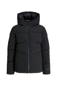 Resim Jack & Jones JJGLOBAL PUFFER JACKET JN Siyah Erkek Çocuk Mont 