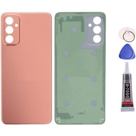 Resim Samsung M23 Gold Uyumlu Arka Kapak Batarya Kapağı Pil Kapağı Yapışkan Ve Sökme Aparatıyla Beraber Full Set Gold 