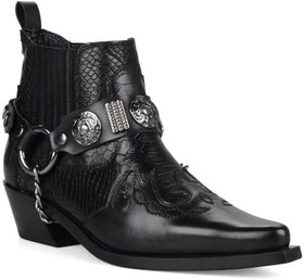 Resim Siyah Bayan Kovboy Botu (Gar) 