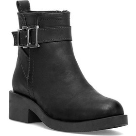 Resim Elit Syhz1211 Kadın Topuklu Bot Siyah Siyah 