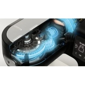 Resim Bosch MUMS6ZS00 Serie 6, Mutfak Makinesi, 1600 W, Siyah, Fırçalanmış paslanmaz çelik 