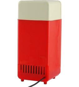 Resim Createtech Usb Soğutma Pc Mini Kutuları Kırmızı Isıtma İçecek İçecek Buzdolabı / / Va 