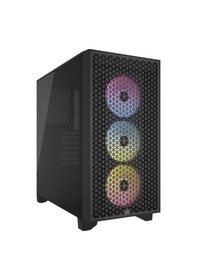 Resim Corsaır Airflow 3000D 3x AR120 RGB 650W Mid Tower Atx Kasa Siyah 
