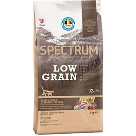 Resim Spectrum Low Grain Hindi Ördek ve Kızılcıklı Kedi Maması 2 Kg 