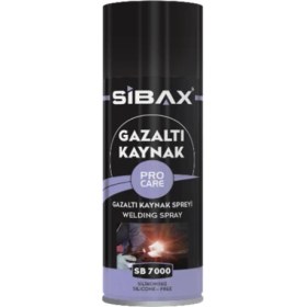 Resim Sibax SB7000 Gazaltı Kaynak Spreyi Silikonsuz 400 ml 