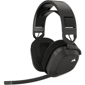 Resim Corsair HS80 Max Wireless CA-9011295-EU Gri RGB Kablosuz Kulak Üstü Oyuncu Kulaklığı Teşhir 
