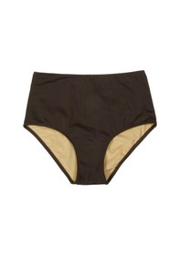 Resim Endeep Kadın Yüksek Bel Toparlayıcı Kahverengi Bikini Altı-kahverengi 