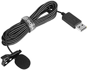 Resim Boya BY-LM40 Dijital USB Yaka Mikrofonu 