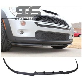 Resim Mini Cooper Cupra R Uyumlu Ön Lip Mat Siyah Ön Tampon Lip (Sts Oto Aksesuar) (01) 