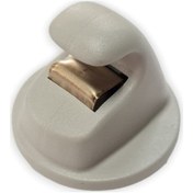 Resim Audi Q4 E-tron 2022-2026 Güneşlik Klipsi Kancası Gri 5g0857561b 