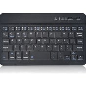 Resim Lemestar İpad İçin Kablosuz Bluetooth Klavye - Taşınabilir 7 İnç Sessiz Ofis Klavyesi 