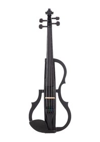 Resim Kinglos Kng Sdds-1801 4/4 Elektro Keman Seti - Siyah Profesyonel Şık Siyah Bitiş, Aktif Manyetik Sistem, Kulaklık Ve Amfi Çıkışı, Full Set İçeriği 