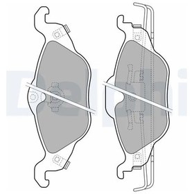 Resim Delphı Lp1673 On Fren Balatasi 1605000 1605034 1605070 