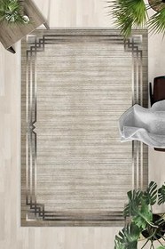 Resim Monnhein Yıkanabilir Halı ve Yolluk - Kaymaz Tabanlı Salon Halısı, Mutfak Halısı, Modern Dijital Baskı Tasarım (0460) 