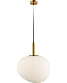 Resim Lampaluce Modern Tasarımlar Opaco Tekli Sarkıt 47cm Eskitme 