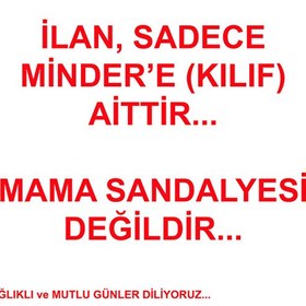 Resim Holmer Leke Tutmaz Organik Max-T Pembe Mama Sandalyesi Minderi ve Kılıfı 