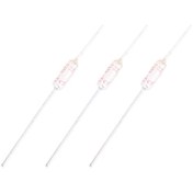 Resim Teltree 10 Adet Metal Kasa Termal Sigorta, 250vac 10a, 72-250 C Isı Fuse, Devre Koruyucu, Anormal Isı Artışını Tespit Edip Keser 