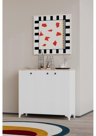 Resim Konak Ayakkabılık Çok Amaçlı Ayakkabılık Beyaz 