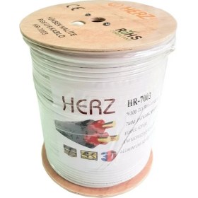 Resim Antenci Herz HR-7003 RG6U6 Anten Kablosu 80TEL 300 mt 