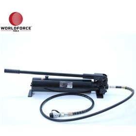 Resim Worldforce 700 Bar Manuel Tip Dahili 3.2 Litre Yağ Kapasiteli Hidrolik Pompa 