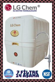 Resim ligth gastro LG Chem COOL BEYAZ 8 LİTRE 7 FİLTRE 14 AŞAMA GÜMÜŞ İYON-MİNERAL-ALKALİLİ Su Arıtma Cihazı 