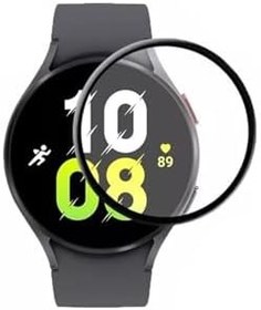 Resim bbtech Samsung Galaxy Watch 7/6/5/4 44 MM Ekran Koruyucu Polymer Nano Esnek Cam;Şeffaf 