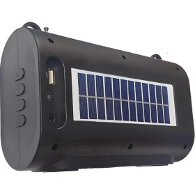 Resim Concord JZ630 Solar Şarj Panelli FM Radyolu Bluetooth Hoparlör 