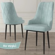 Resim Canisa Concept Trex Serisi, 1.sınıf Babyface Kumaş Sandalye, Siyah Metal Ayak 