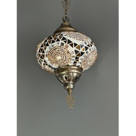 Resim Otantik Hediyelik El Yapımı Mozaik Avize Salon Mutfak Çocuk Odası Veranda 