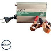 Resim P-tech Tam Otomatik Kesicili 12volt 10amper Akıllı Hızlı Akü Şarj Cihazı 