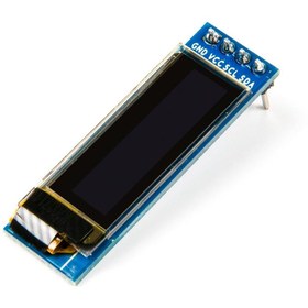 Resim TLS Robotik 128x32 OLED LCD Ekran (Arduino Uyumlu) 