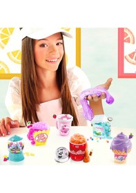 Resim Slime Dıy Kokulu Slime Shaker Dondurma Mor 