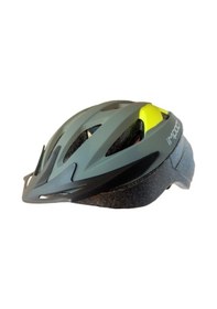 Resim Bisiklet Kask Vernıon Füme Lime Flaşörlü Beden L 57-62 Bisiklet Koruyucu Kask 